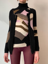 Load image into Gallery viewer, Cashmere open cardigan black by Lou de Betoly
